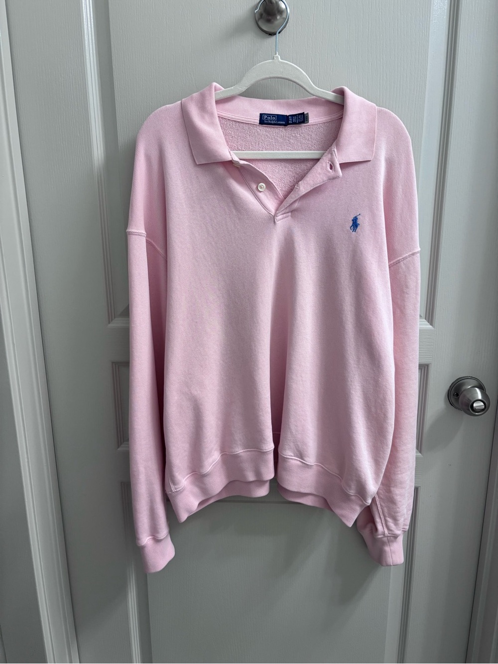 Polo Ralph Lauren Lightweight Fleece Polo
Color: Pink Sand - Picture 9 of 15